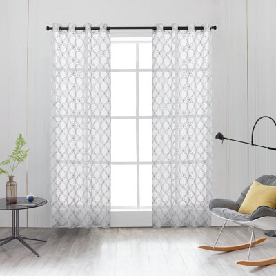 Harshbarger Sheer Curtain Single Panel