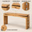 Console minimaliste et moderne à motif géométrique incrusté, profil mince, idéale pour une entrée, un corridor ou un dossier de canapé.-1160744818