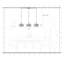 Luminaire suspendu tambour 3 lumières
