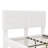 Boucle Floating Bed With Light-1122116652