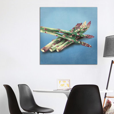 Asparagus by Asia Jensen - Wrapped Canvas Print