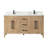 Griselde 60" Free Standing Double Bathroom Vanity with Quartz Top-1806321014