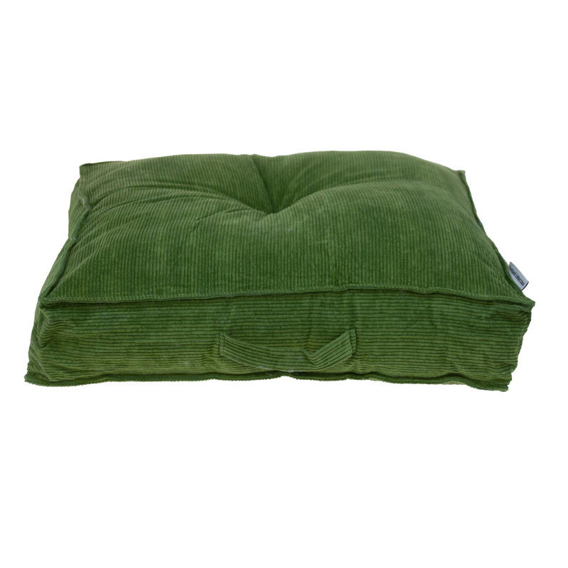 Parkland Collection Alena Transitional Floor Pillow, Green
