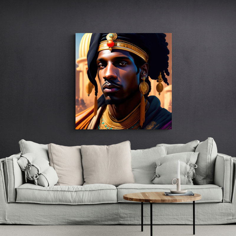 " A$Ap Rocky " by Stephen Chambers, 15" W x 15" H