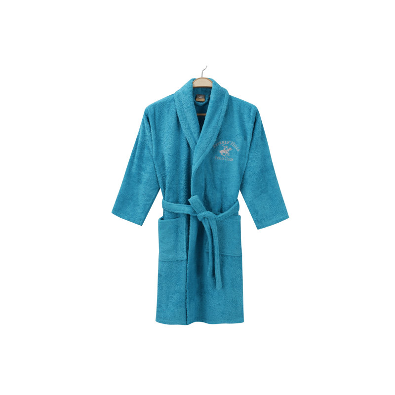Robe de chambre, TP / P, Turquoise