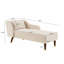 Chaise longue en bois d'eucalyptus Aurelia