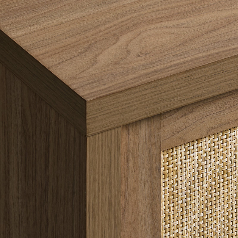 268cm W 13 - Drawer Dresser, Special Walnut