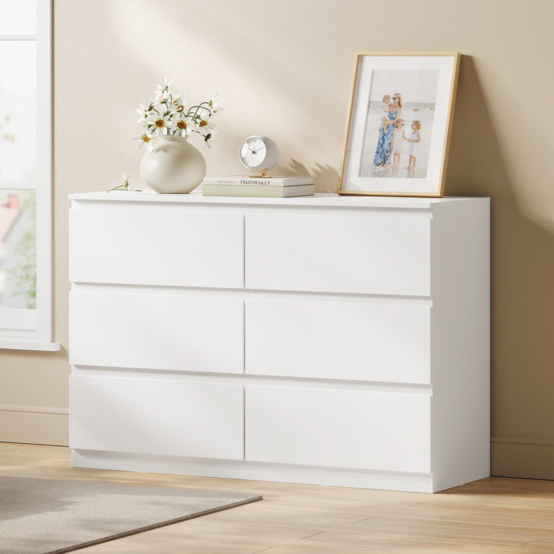 100 cm W Chest of 6 Drawers