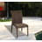 Anautica 6 - Person Teak Wicker Patio Dining Set with Rectangular Table