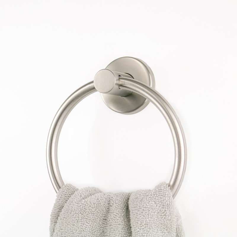 Anneau à serviette, Nickel brossé satiné