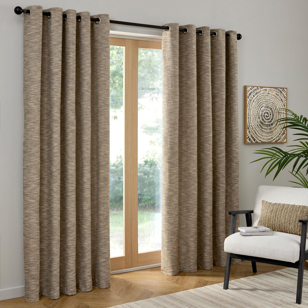 Semi Sheer Curtain Pair