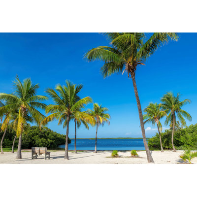 Sunny Beach - photographie sur toile tendue
