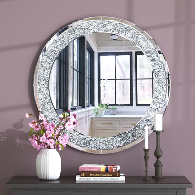 Rillamas Console Table Mirror Set