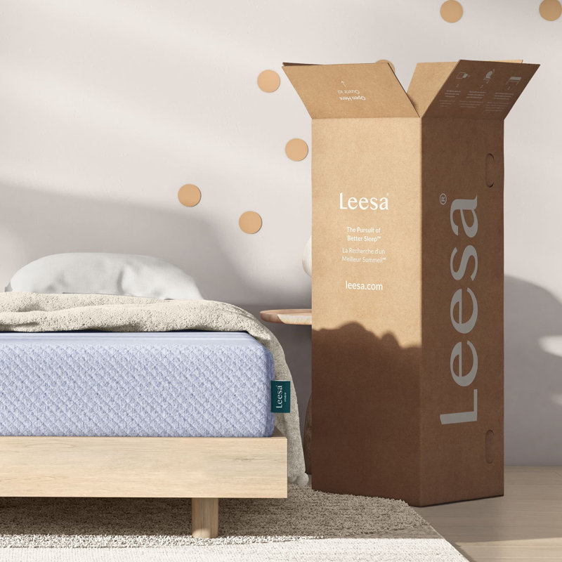 Twin 10'' Medium Memory Foam Mattress with Cooling Technology