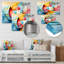 Cubes de couleurs douces II - art mural géométrique en métal MT137593-1619421634