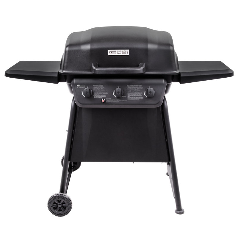 Gril au gaz propane compact à trois brûleurs 360 Classic Series de la collection American Gourmet