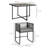 Rectangular 7 - Piece 4 - Person 110Cm L Outdoor Table Set