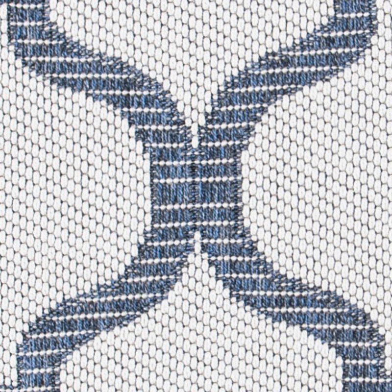 Murielle Performance Machine Washable Geometric Indoor/Outdoor Area Rug, Square 6'7"