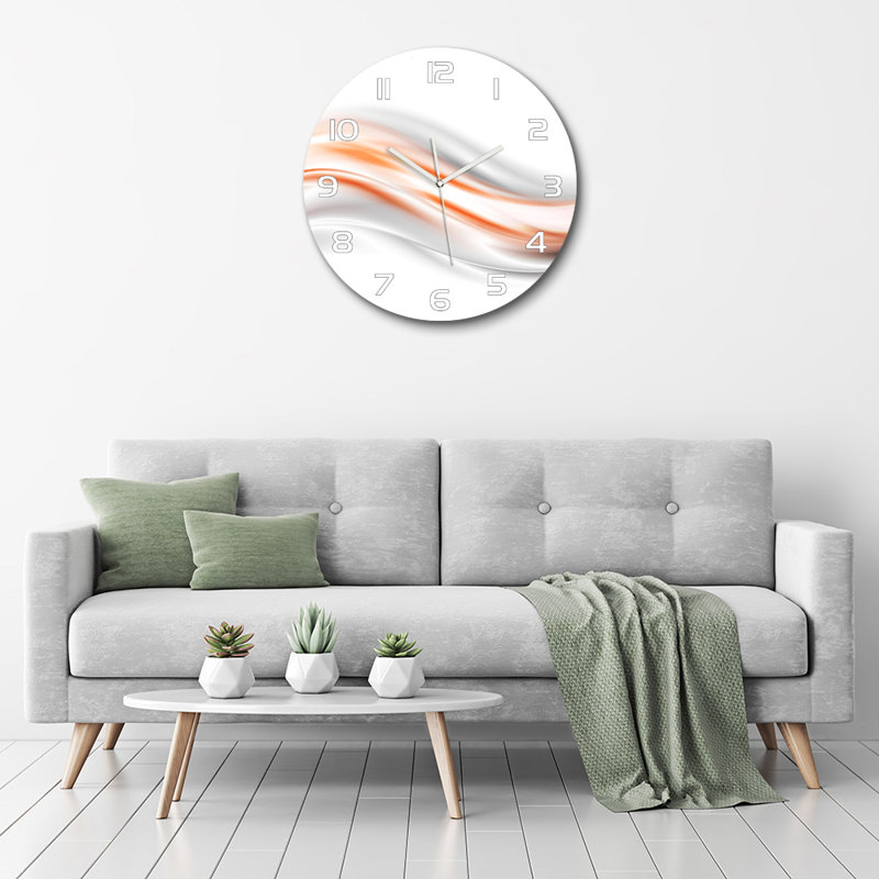 Jio Glass Wall Clock