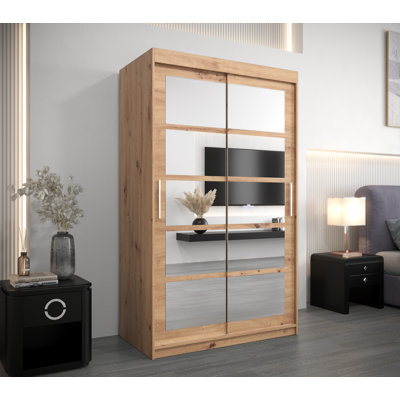 Aadu 2 Door Manufactured Wood Wardrobe