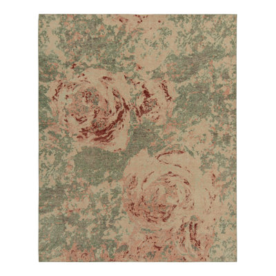 Wool Abstract Area Rug