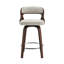 Tabouret de comptoir pivotant 26 po Carylon-88069474