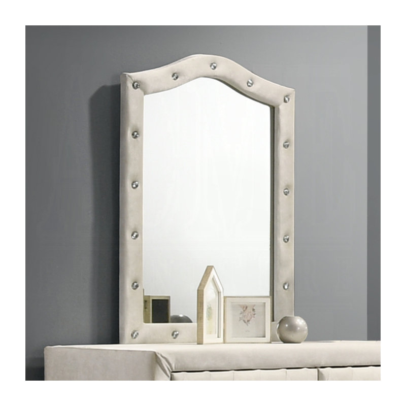 Miroir Reggie, Beige