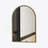 Iron Framed Arched Wall Mirror, Wall Decor Arch Mirror-1353356841