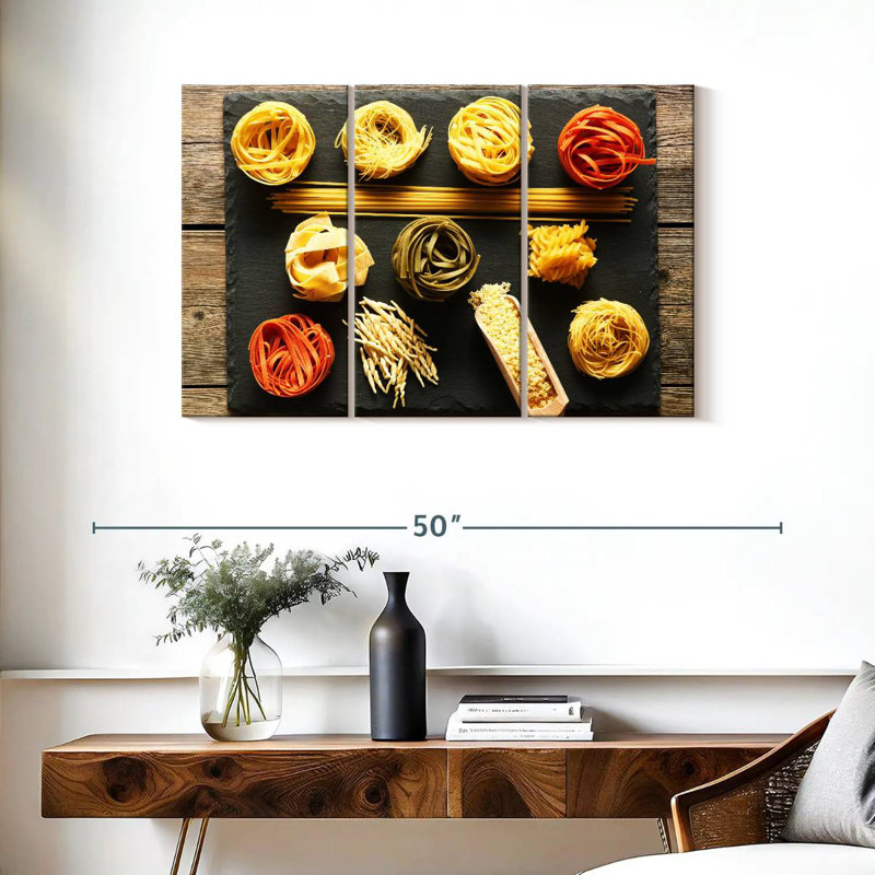 Yarlin Pasta, 24" H x 38" W