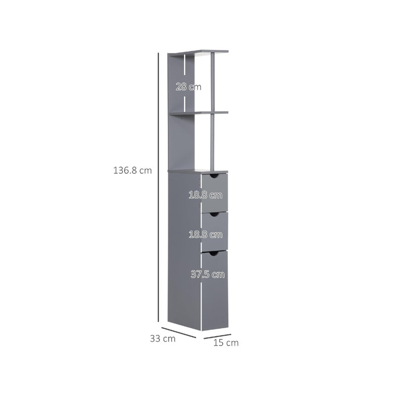 Freestanding Linen Cabinet