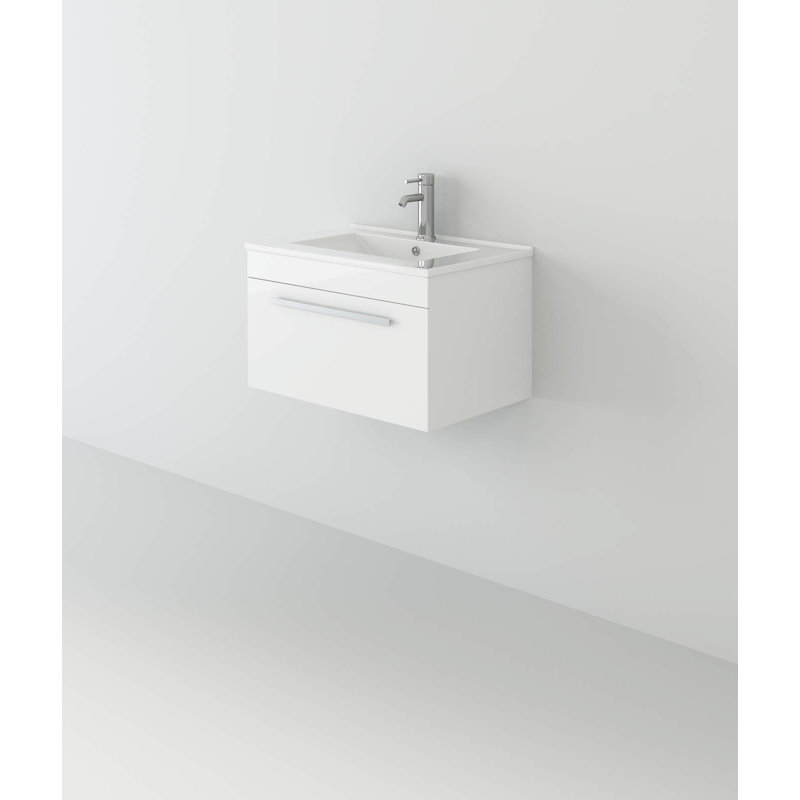 VeeBath Sphinx 600mm Wall Hung Unit with Mirror Cabinet