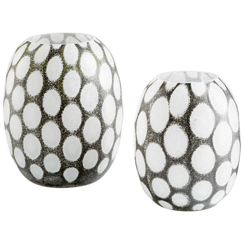Brunson Glass Table Vase, 12" H x 10" W x 10" D