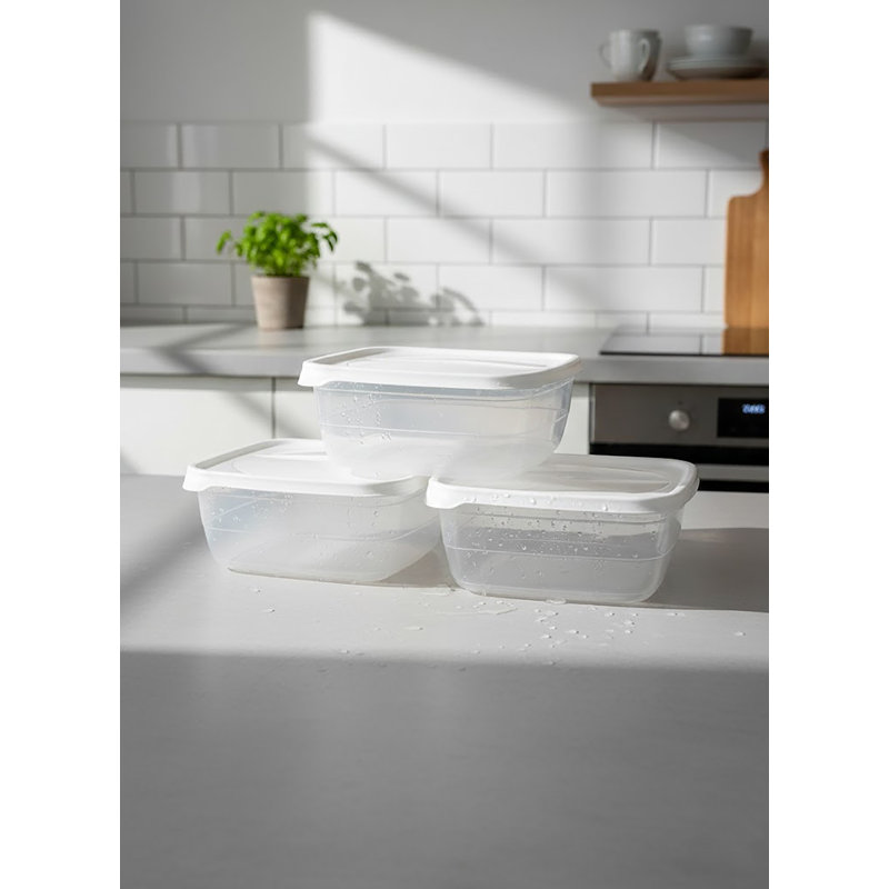 Cengiz 45ml Food Storage Container, White