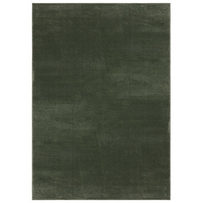 Revive Solid Color Area Rug In Green