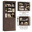 Bibliothèque standard avec rangement H 71 "-2040836960