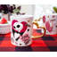 Ensemble de grandes tasses en céramique à poignées sculptées Disney Nightmare Before Christmas