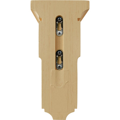 Corbeau en bois moyen de l 5 po x P 5 3/4 po x H 10 po