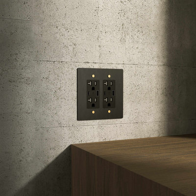 Ozarke Brass Power Outlet