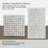 Florida 12" x 12" Natural Stone Grid Pebble Mosaic Wall Tile-93373807