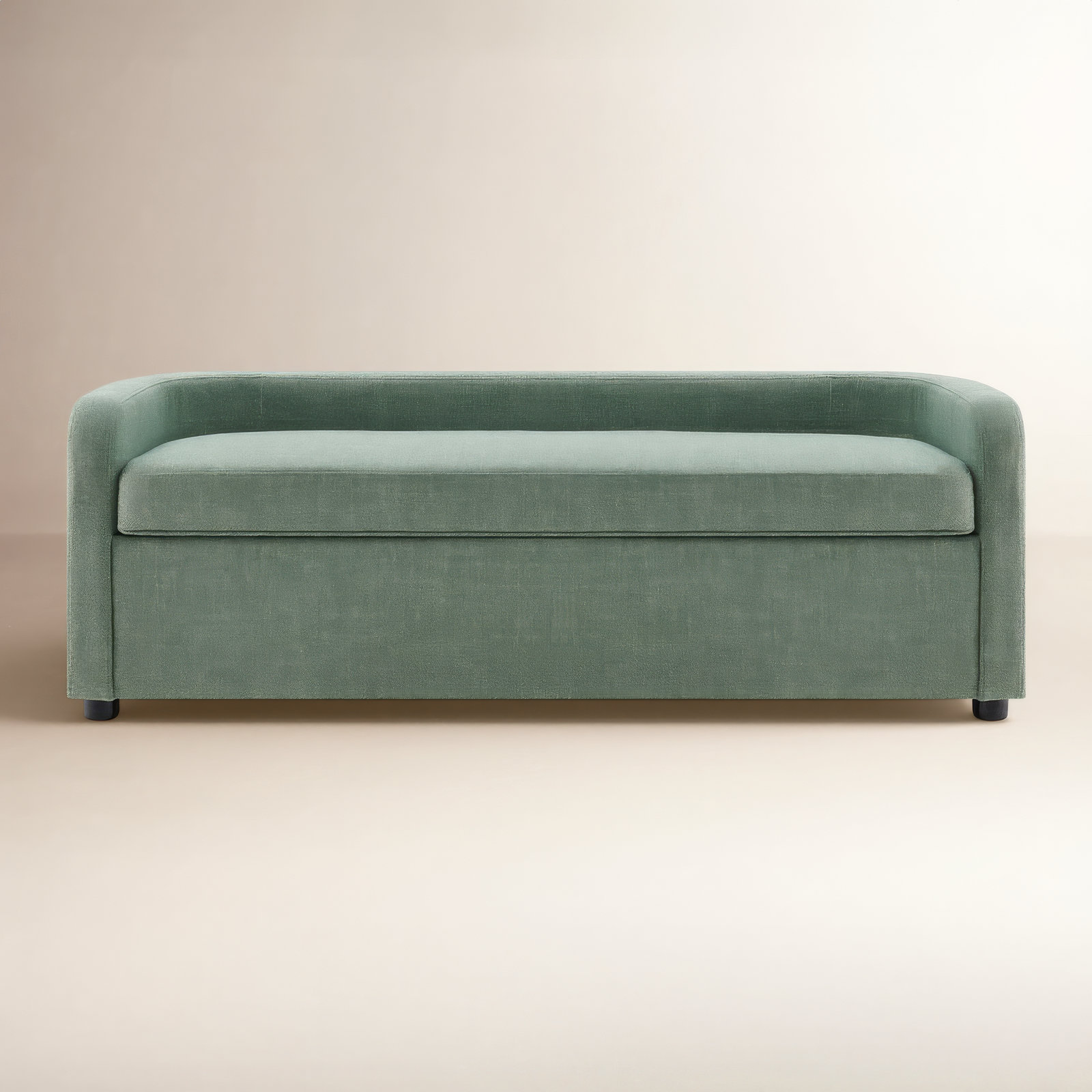 Janina 61" Bedroom Bench, Meridian Sea Green
