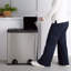Steel Step On Recycling Bin - 60L