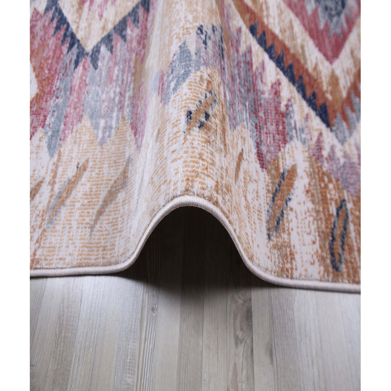 Spanos Geometric Indoor Rug, Rectangle 5'3" x 7'7"