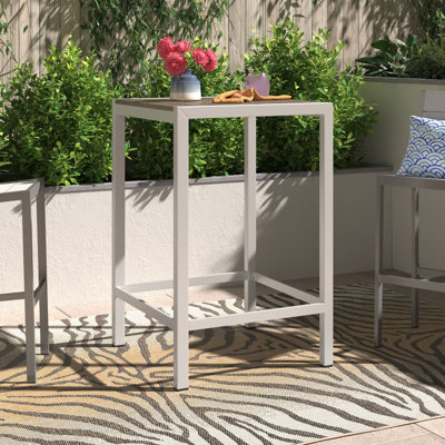 Table de bar d'extérieur en aluminium Betty