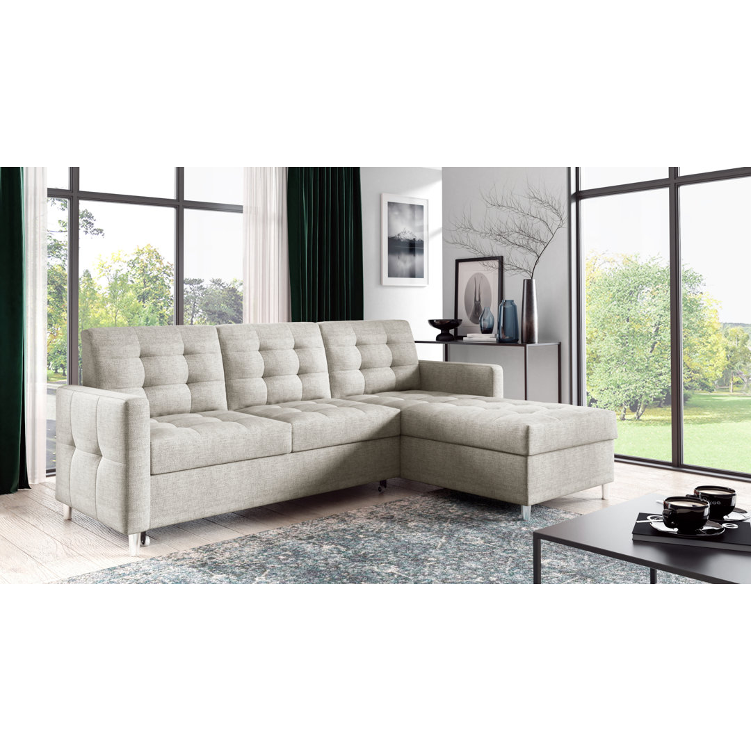 Ecksofa Loys mit Bettfunktion