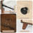 Deovian 5-Drawer Two-Tone Makeup Vanity