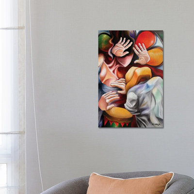 Rumba par Dixie Miguez - peinture sur toile tendue