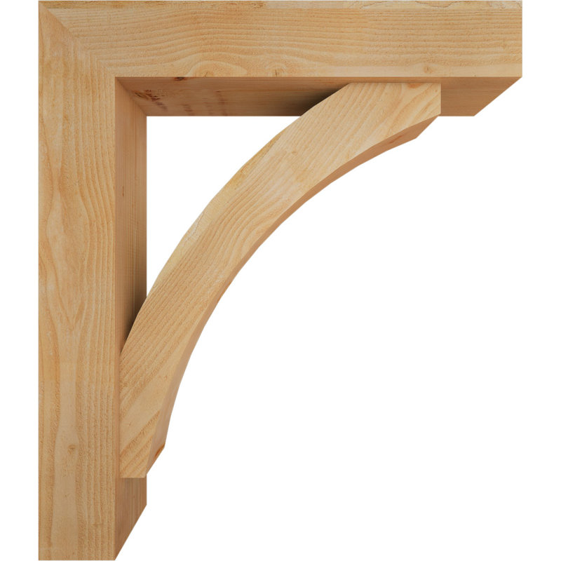 Support de bloc Thorton avec entretoise décalée, 44 x 38, Sapin Douglas de l 8 po (scié brut)
