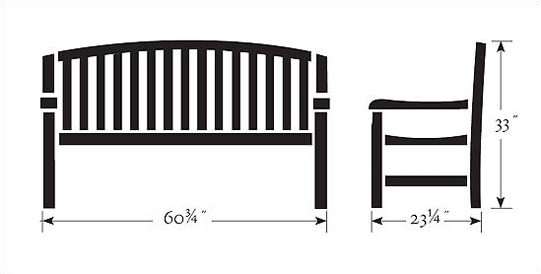 Chadwick Outdoor Bench