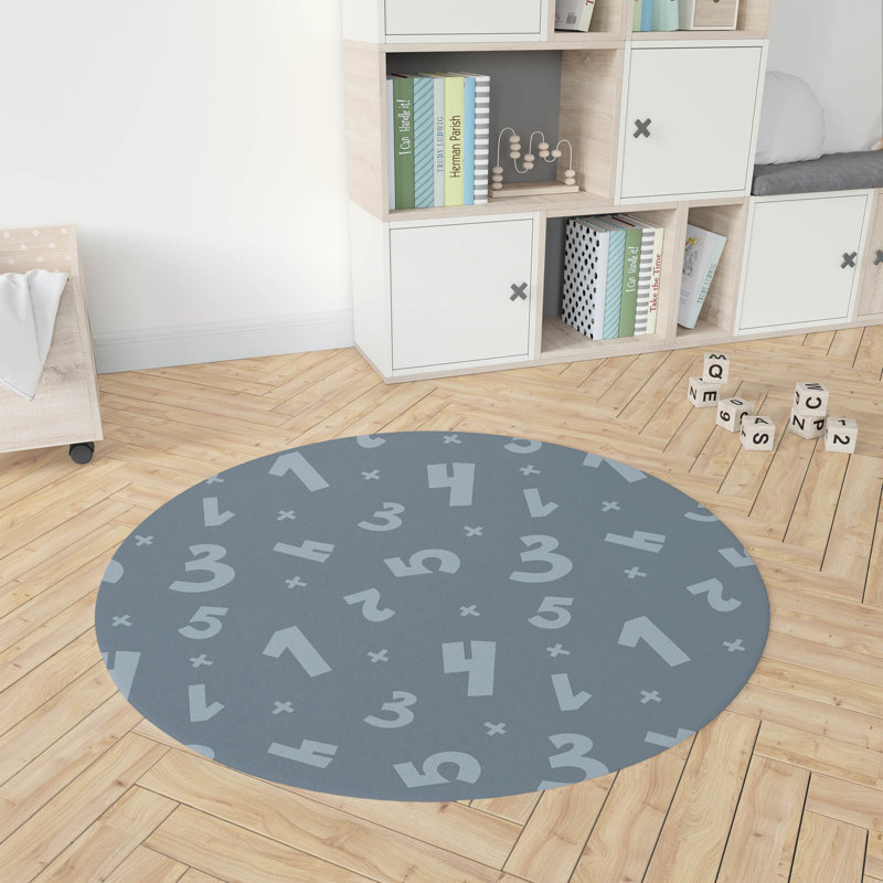 Tapis de jeu Number Match, Blue/Ivory