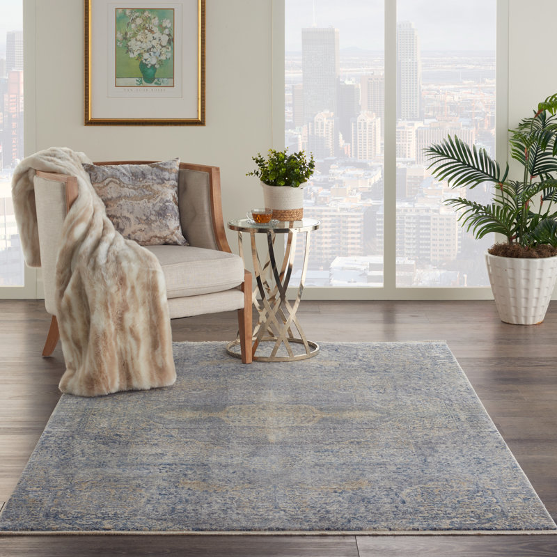 Craignamaddy Oriental Indoor Rug, Rectangle 5'3" x 7'9"